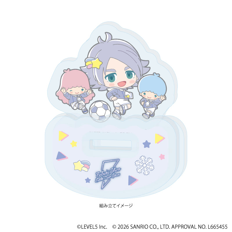 ゆらゆらアクリルスタンド「イナズマイレブン×サンリオキャラクターズ」05/吹雪士郎×リトルツインスターズ(コラボイラスト) 画像 2 | AniSmile