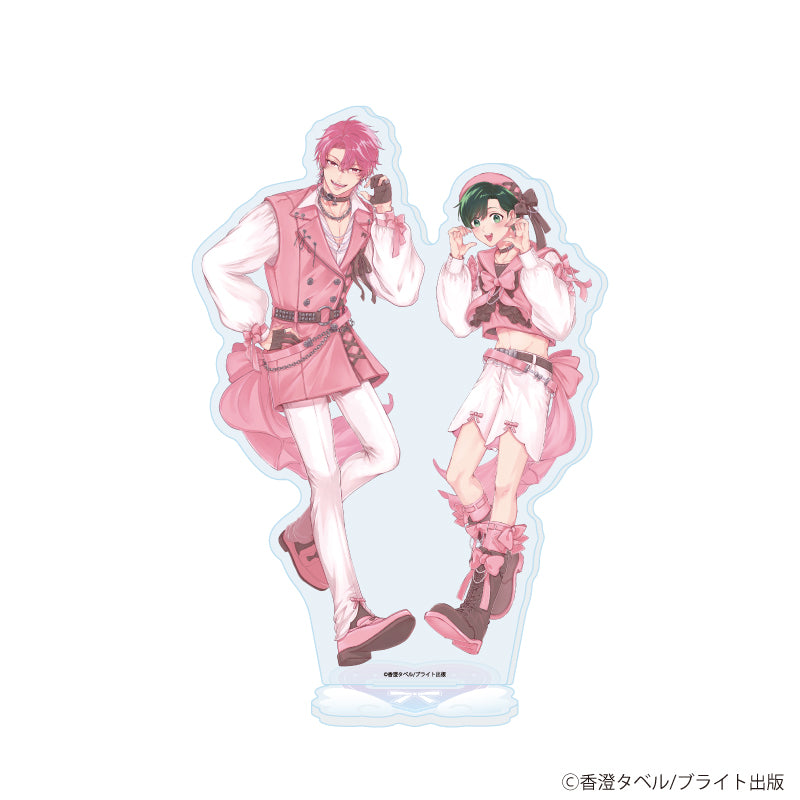 アクリルスタンド「香澄タベル先生」01/「箱推しBLフェア~アイドルたちとのカフェタイム~」(描き下ろしイラスト) - 公式商品画像 | AniSmile