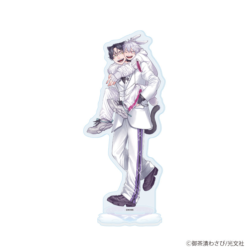 アクリルスタンド「御茶漬わさび先生」01/「箱推しBLフェア~アイドルたちとのカフェタイム~」(描き下ろしイラスト) - 公式商品画像 | AniSmile
