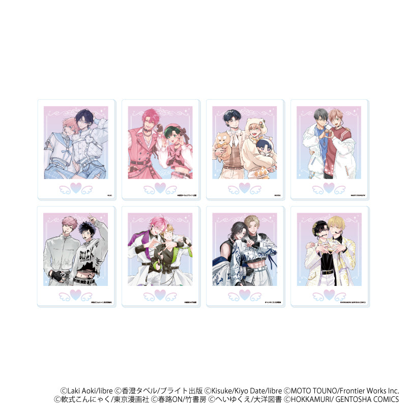 アクリルカード「箱推しBLフェア~アイドルたちとのカフェタイム~」02/ブラインド(全8種)(描き下ろしイラスト) - 公式商品画像 | AniSmile