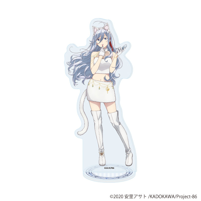 アクリルスタンド「86―エイティシックス―」08/ヴラディレーナ・ミリーゼ 白猫ver.(描き下ろしイラスト) - 公式商品画像 | AniSmile