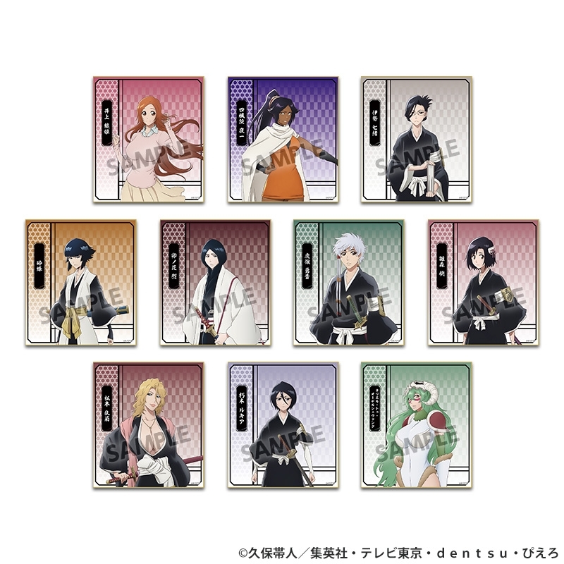 TVアニメ『BLEACH 千年血戦篇』 トレーディングミニ色紙 vol.2 - 官方商品图片 | AniSmile