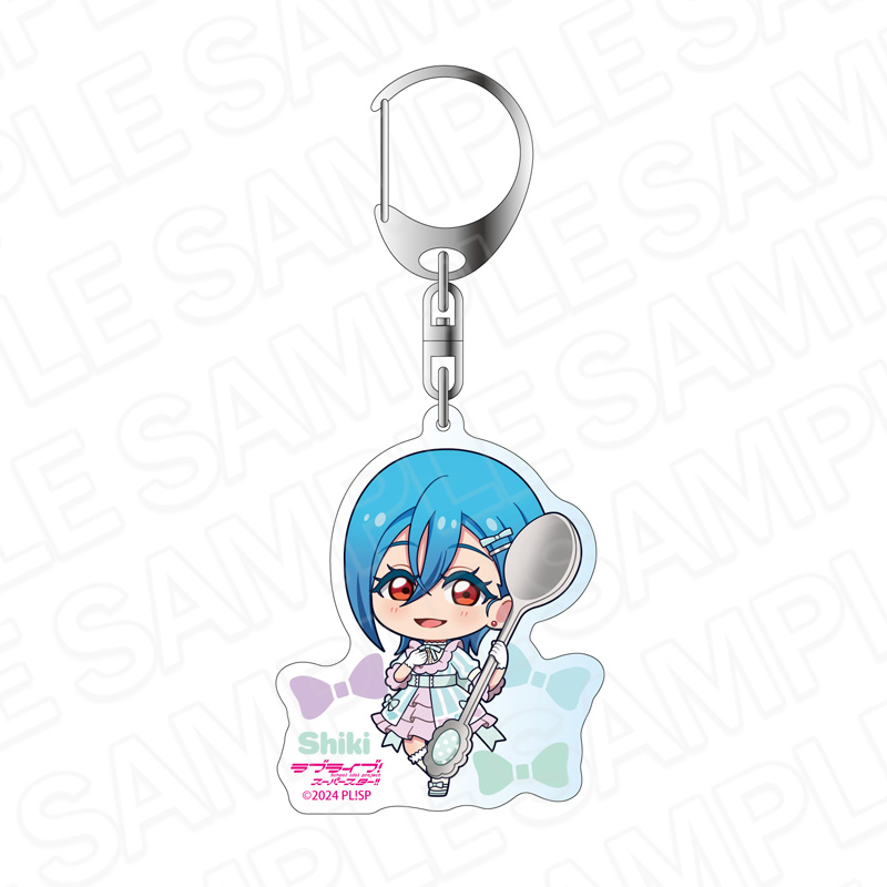 ラブライブ!スーパースター!! アクリルキーホルダー 若菜四季 ティータイム デフォルメ ver. - 公式商品画像 | AniSmile