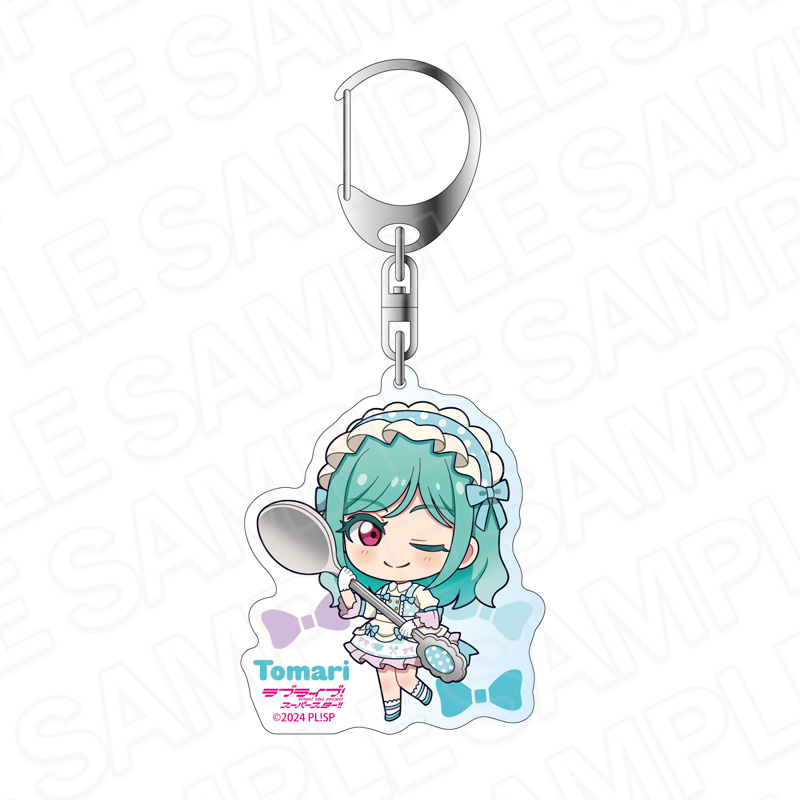 ラブライブ!スーパースター!! アクリルキーホルダー 鬼塚冬毬 ティータイム デフォルメ ver. - 公式商品画像 | AniSmile