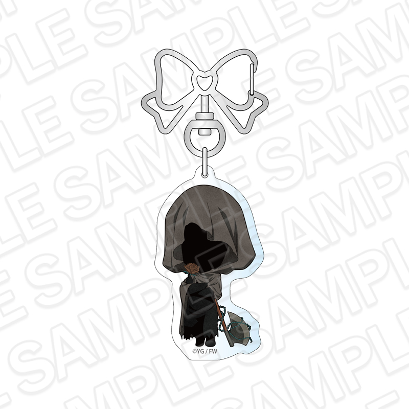 文字化化 アクリルキーホルダー フードの男 Rose デフォルメ ver. - 公式商品画像 | AniSmile