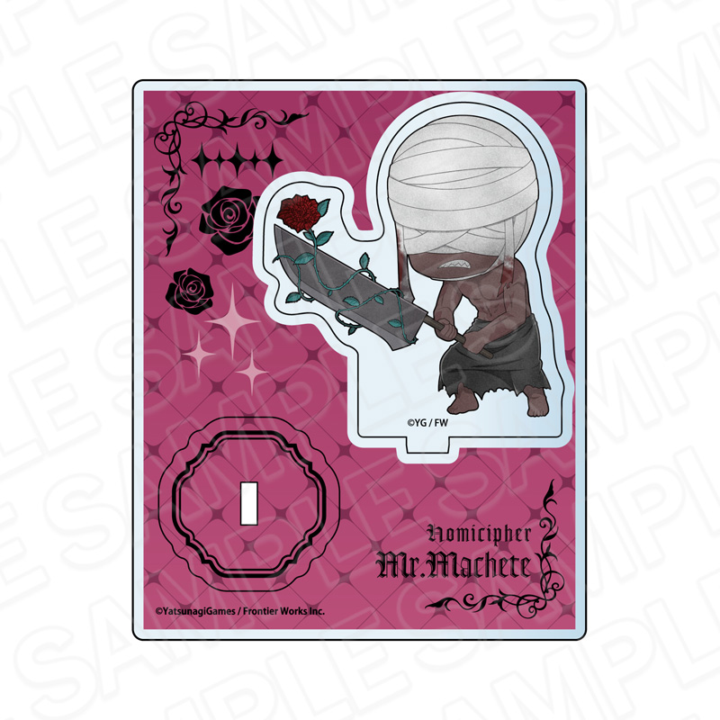文字化化 アクリルスタンド 長鉈男 Rose デフォルメ ver. - 公式商品画像 | AniSmile