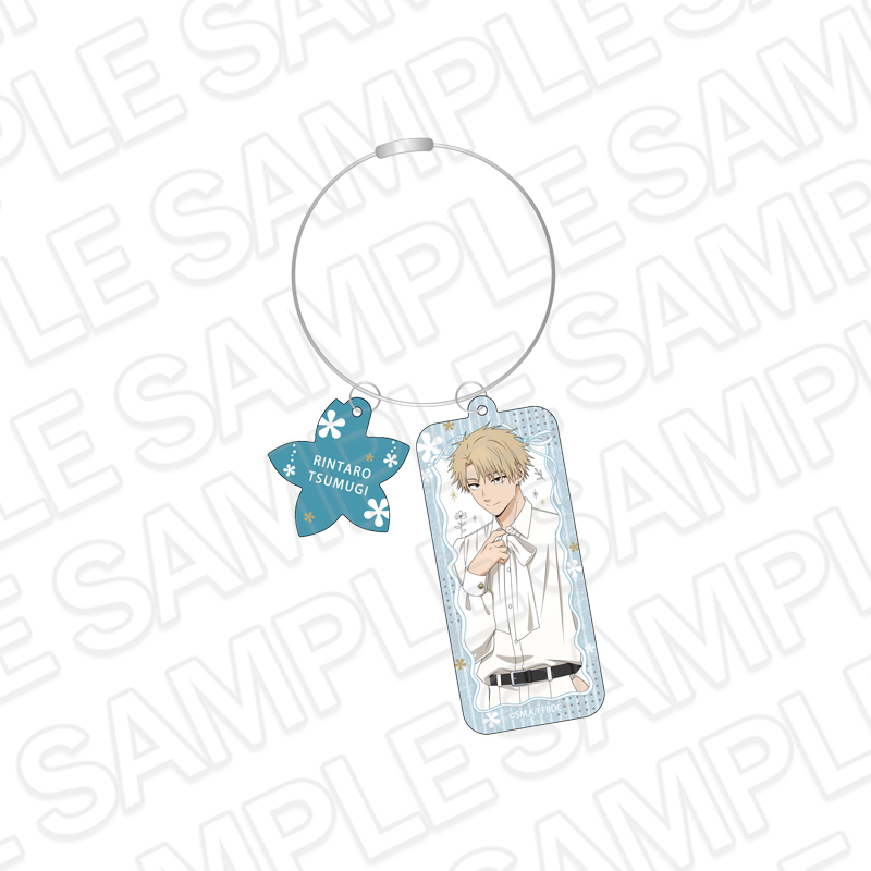 薫る花は凛と咲く ワイヤーキーホルダー 紬 凛太郎 White styling ver. 画像 2 | AniSmile