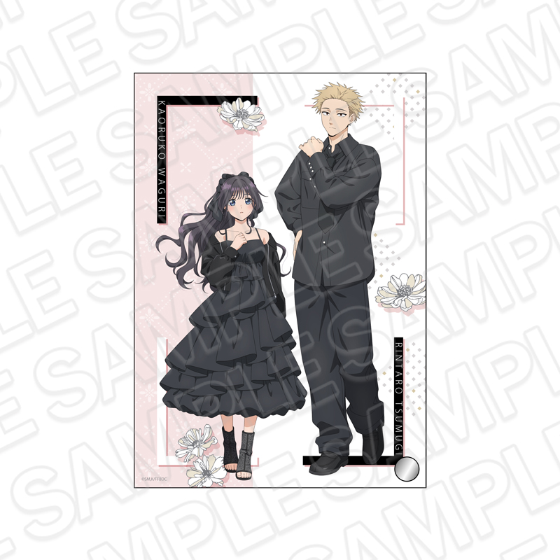 薫る花は凛と咲く ミニアクリルアート Black styling ver. 画像 2 | AniSmile