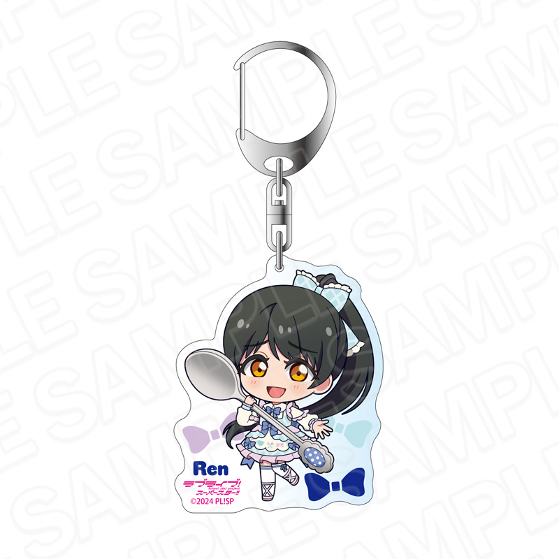 ラブライブ!スーパースター!! アクリルキーホルダー 葉月 恋 ティータイム デフォルメ ver. 画像 2 | AniSmile