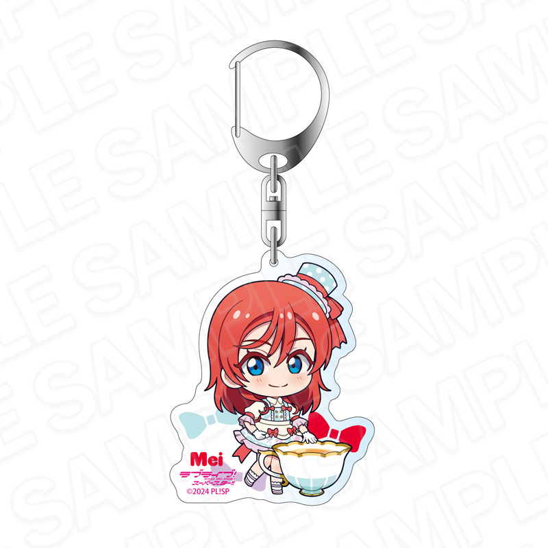 ラブライブ!スーパースター!! アクリルキーホルダー 米女メイ ティータイム デフォルメ ver. 画像 2 | AniSmile