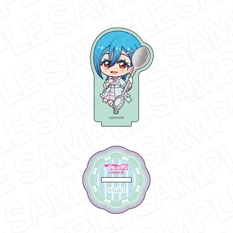 ラブライブ!スーパースター!! ラメミニアクリルフィギュア 若菜四季 ティータイム デフォルメ ver. 画像 2 | AniSmile