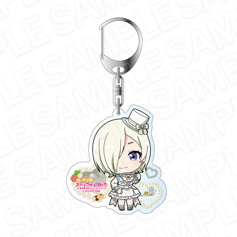 ラブライブ!虹ヶ咲学園スクールアイドル同好会 アクリルキーホルダー ミア・テイラー ティータイム デフォルメ ver. 画像 2 | AniSmile