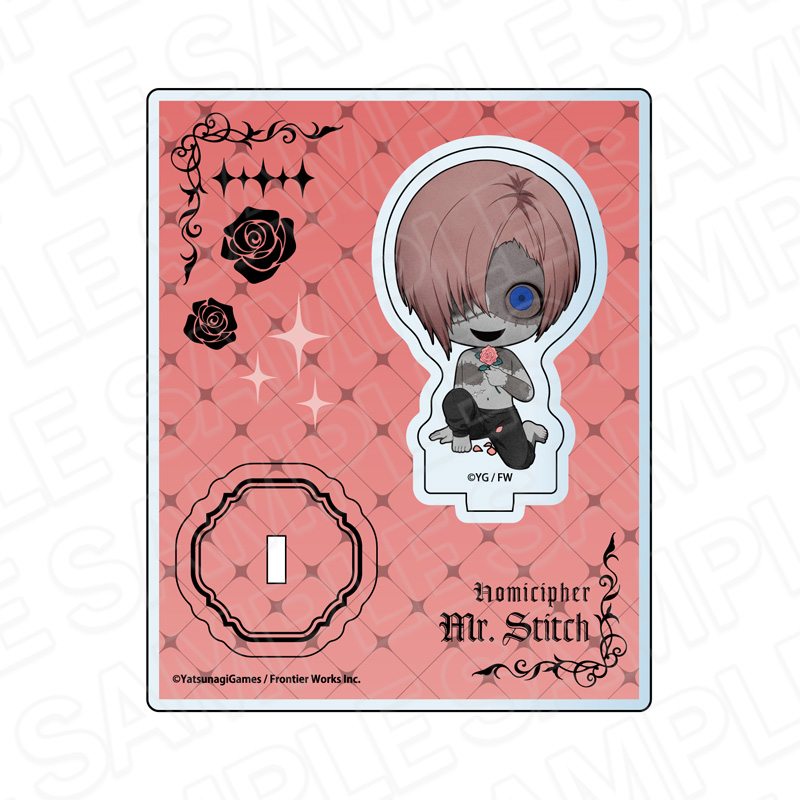 文字化化 アクリルスタンド ツギハギの男 Rose デフォルメ ver. 画像 2 | AniSmile