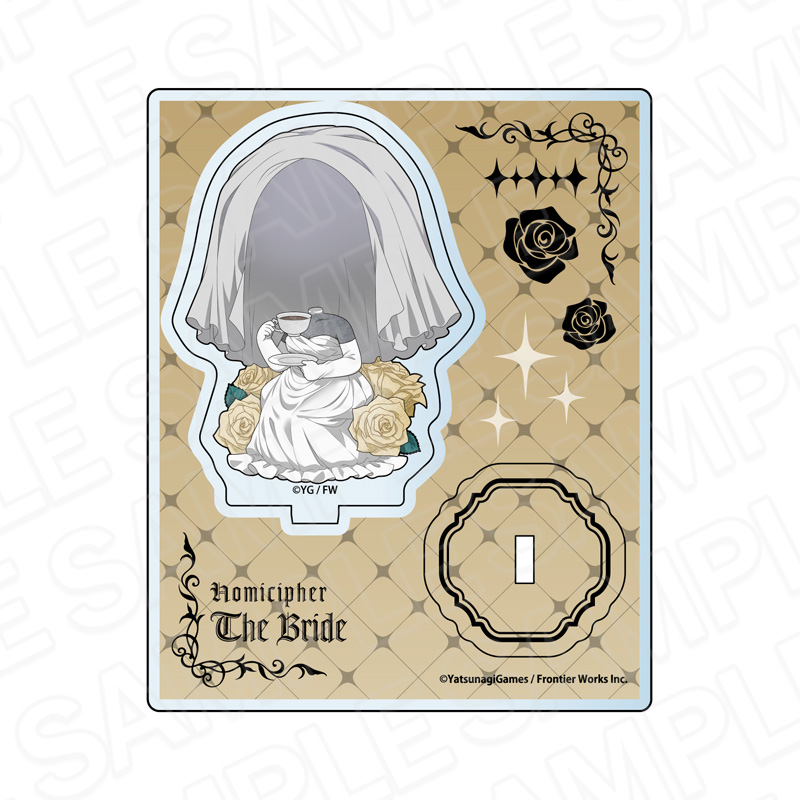 文字化化 アクリルスタンド ドレスの女 Rose デフォルメ ver. 画像 2 | AniSmile