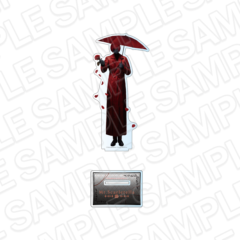 文字化化 デカアクリルスタンド 赤い傘の男 Rose ver. 画像 2 | AniSmile