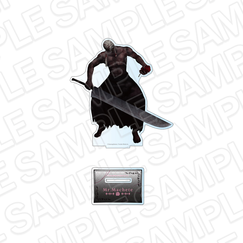 文字化化 デカアクリルスタンド 長鉈男 Rose ver. 画像 2 | AniSmile