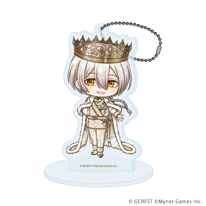 アクリルスタンドキーホルダー「夢王国と眠れる100人の王子様」108/ルーク(ミニキャライラスト) - 公式商品画像 | AniSmile