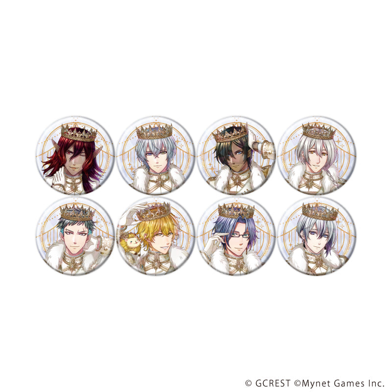 ホログラム缶バッジ(57mm)「夢王国と眠れる100人の王子様」25/ブラインド(全8種)(公式イラスト) - 公式商品画像 | AniSmile