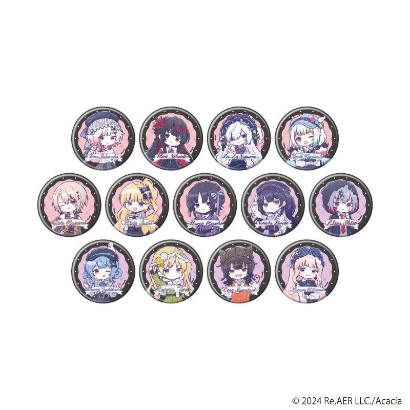 缶バッジ「魔法少女ノ魔女裁判」04/ダークガーリーファッションver. ブラインド(全13種)(グラフアートイラスト) - 公式商品画像 | AniSmile