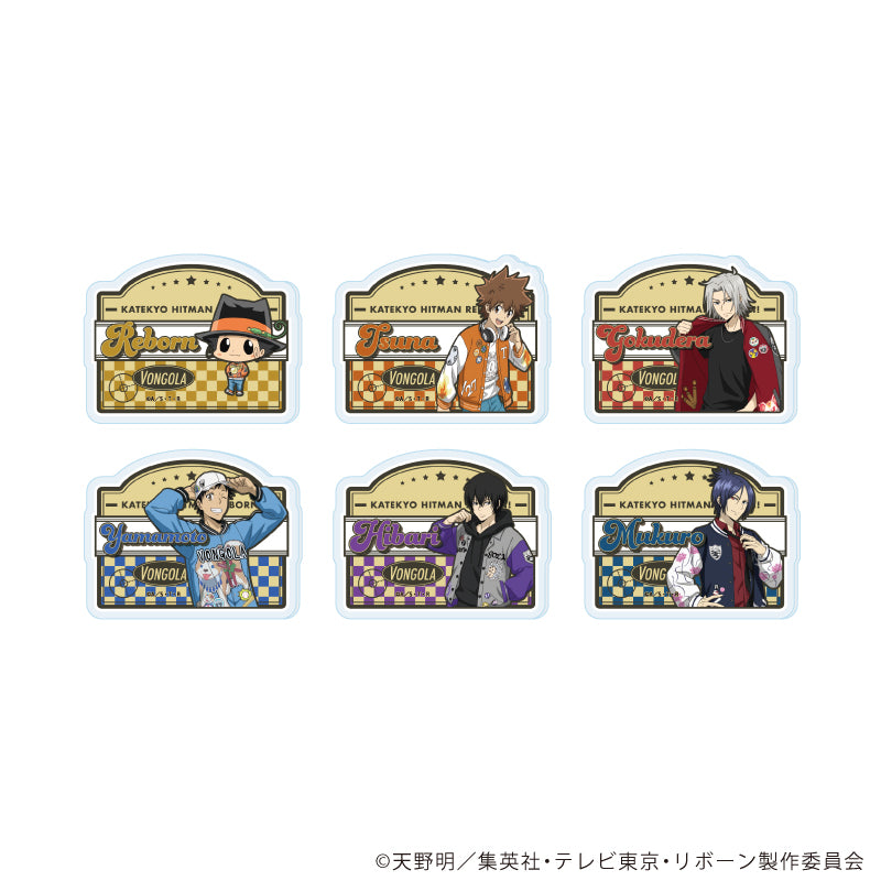 アクリルプレートバッジ「家庭教師ヒットマンREBORN!」03/ブラインド(全6種)(描き下ろしイラスト) - 公式商品画像 | AniSmile