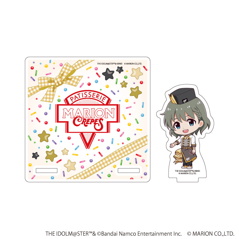 アクリルコースタースタンド「アイドルマスター SideM」06/卯月 巻緒 クレープ屋ver.(ミニキャライラスト) - 公式商品画像 | AniSmile