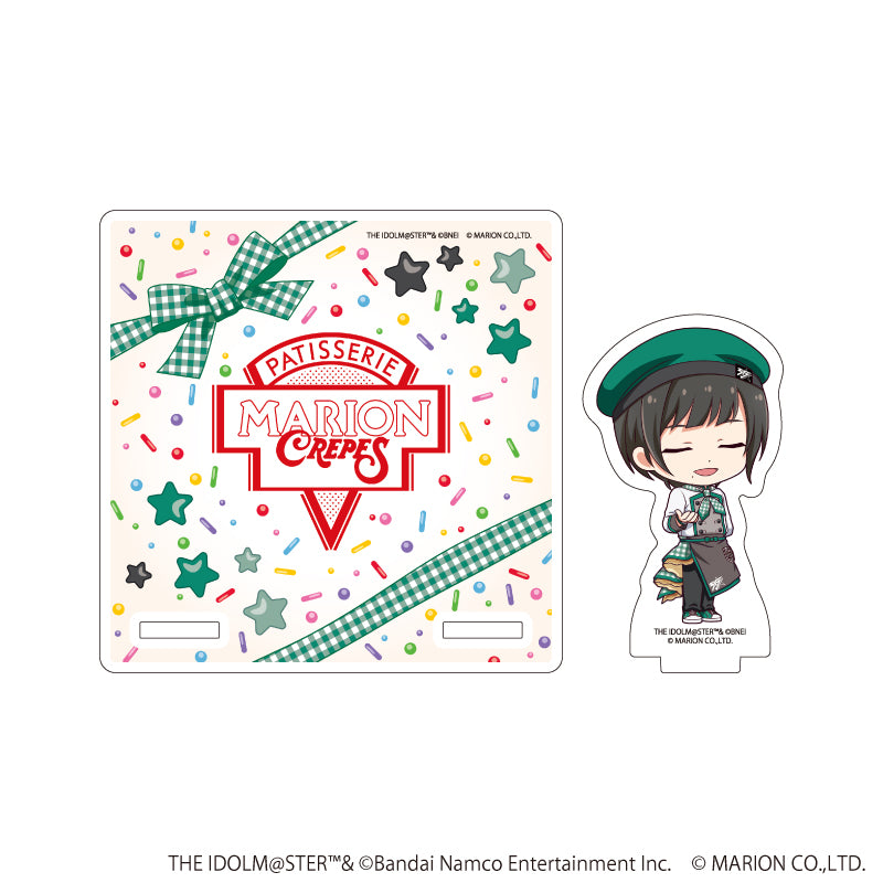 アクリルコースタースタンド「アイドルマスター SideM」05/東雲 荘一郎 クレープ屋ver.(ミニキャライラスト) - 公式商品画像 | AniSmile