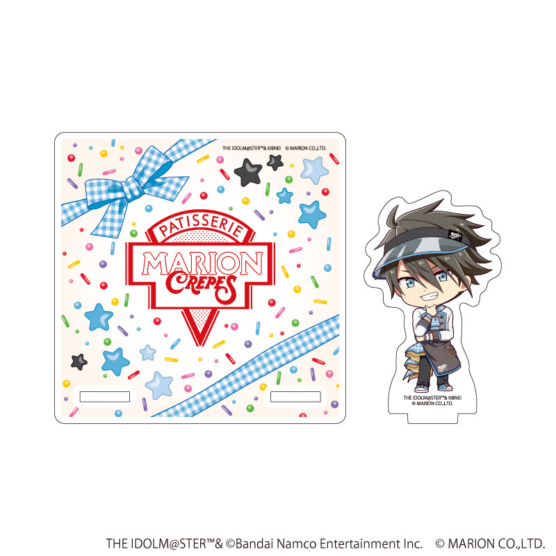 アクリルコースタースタンド「アイドルマスター SideM」02/握野 英雄 クレープ屋ver.(ミニキャライラスト) - 公式商品画像 | AniSmile