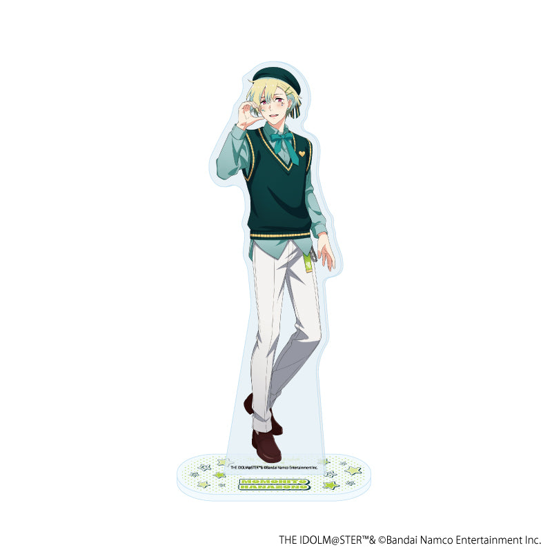 アクリルコースタースタンド「アイドルマスター SideM」01/天ヶ瀬 冬馬 クレープ屋ver.(ミニキャライラスト) 画像 4 | AniSmile