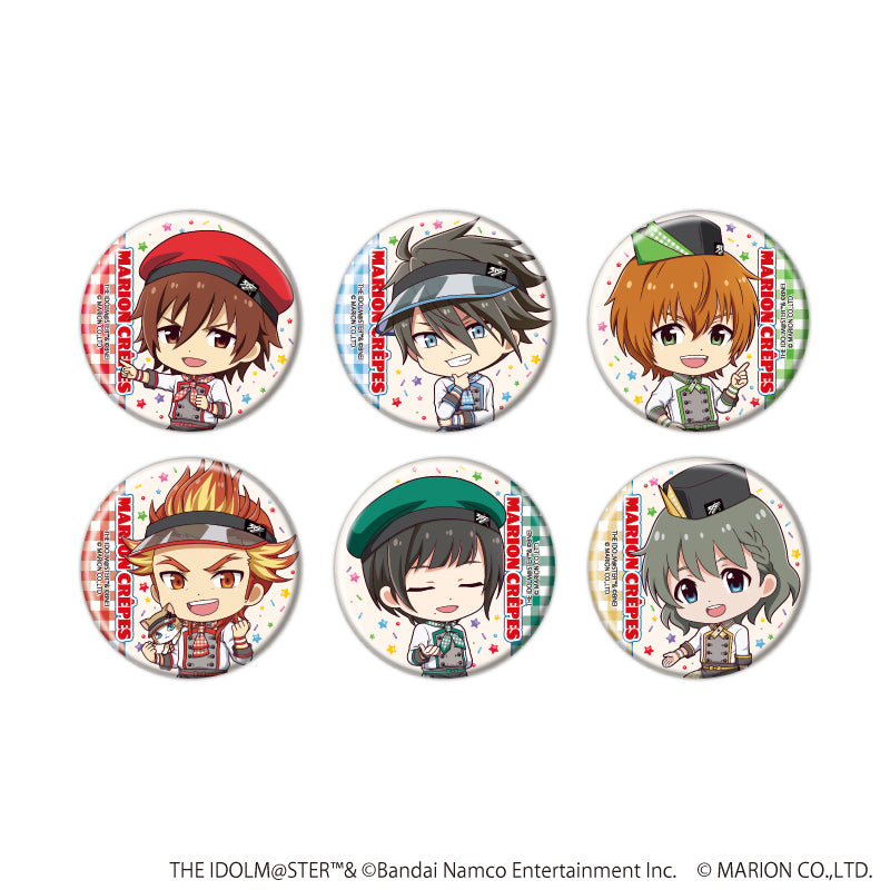 缶バッジ「アイドルマスター SideM」42/クレープ屋ver. トレーディング(全6種)(ミニキャライラスト) - 公式商品画像 | AniSmile