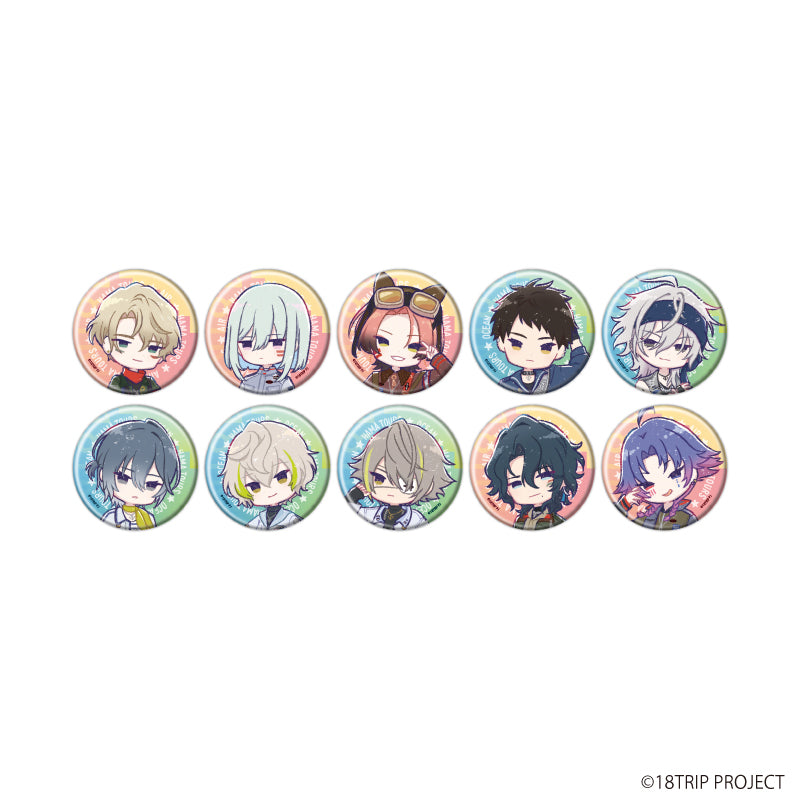缶バッジ『18TRIP』09/ブラインド(全10種)(グラフアートイラスト) - 公式商品画像 | AniSmile