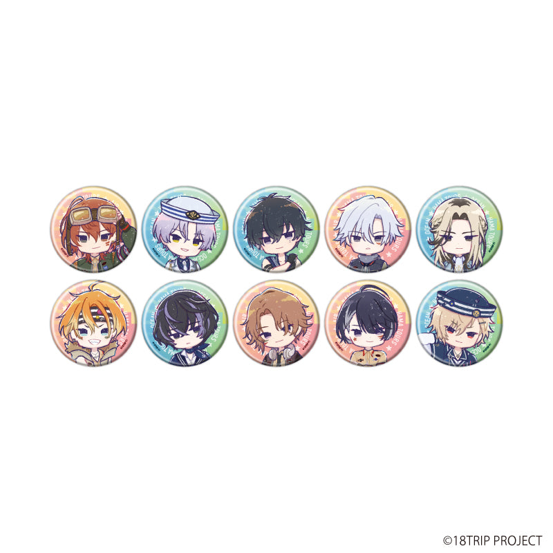 缶バッジ『18TRIP』08/ブラインド(全10種)(グラフアートイラスト) - 公式商品画像 | AniSmile
