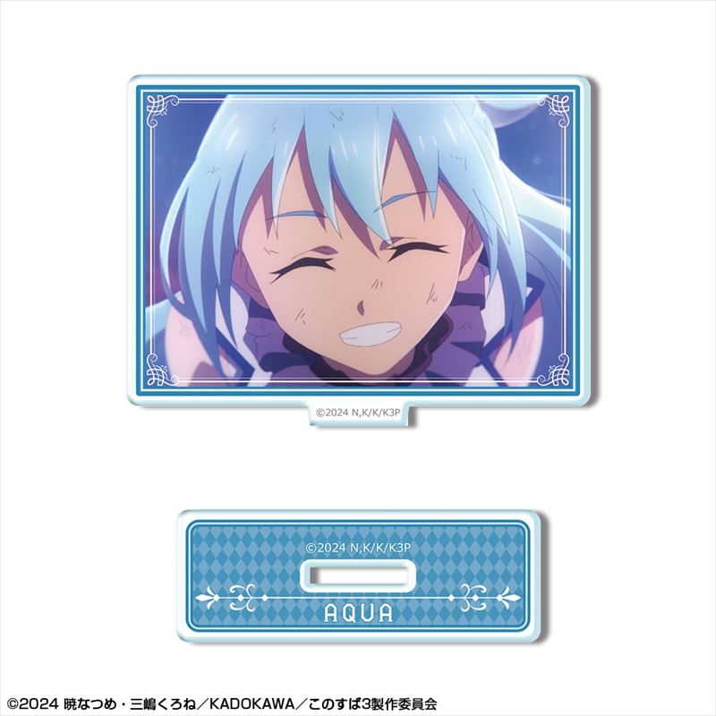 この素晴らしい世界に祝福を!3 ミニアクリルスタンド デザイン02(アクア/A) - 公式商品画像 | AniSmile