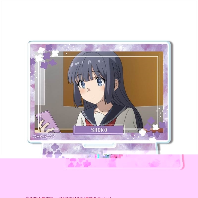 青春ブタ野郎はサンタクロースの夢を見ない ミニアクリルスタンド デザイン13(牧之原翔子) 画像 2 | AniSmile