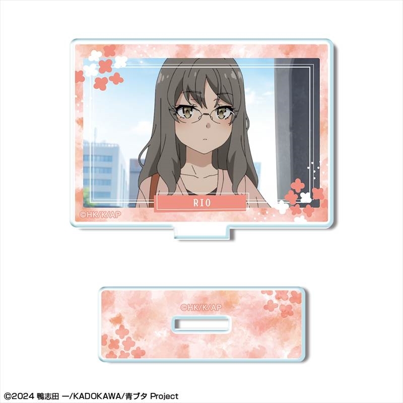 青春ブタ野郎はサンタクロースの夢を見ない ミニアクリルスタンド デザイン10(双葉理央) - 公式商品画像 | AniSmile