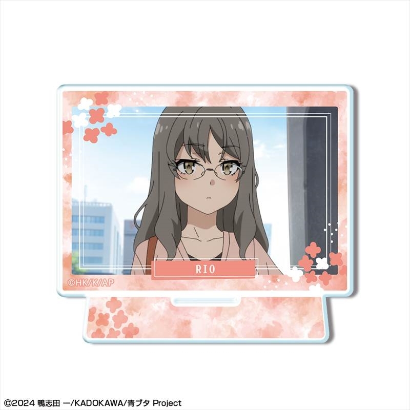 青春ブタ野郎はサンタクロースの夢を見ない ミニアクリルスタンド デザイン10(双葉理央) 画像 2 | AniSmile
