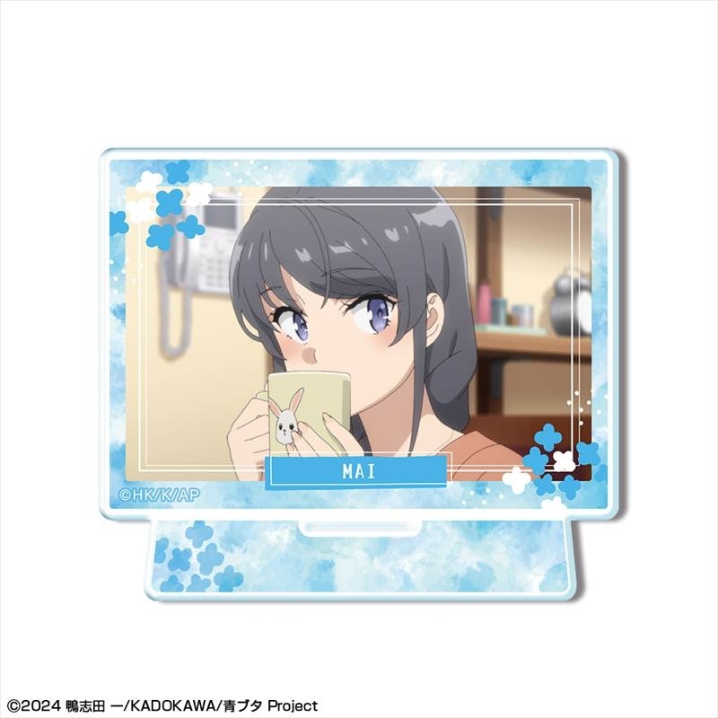 青春ブタ野郎はサンタクロースの夢を見ない ミニアクリルスタンド デザイン04(桜島麻衣/D) 画像 2 | AniSmile
