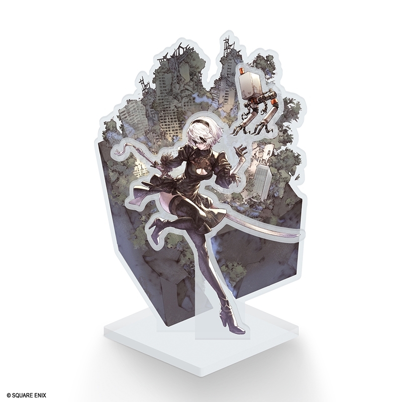 NieR:Automata 9th Anniversary アクリルジオラマ 2B - 公式商品画像 | AniSmile