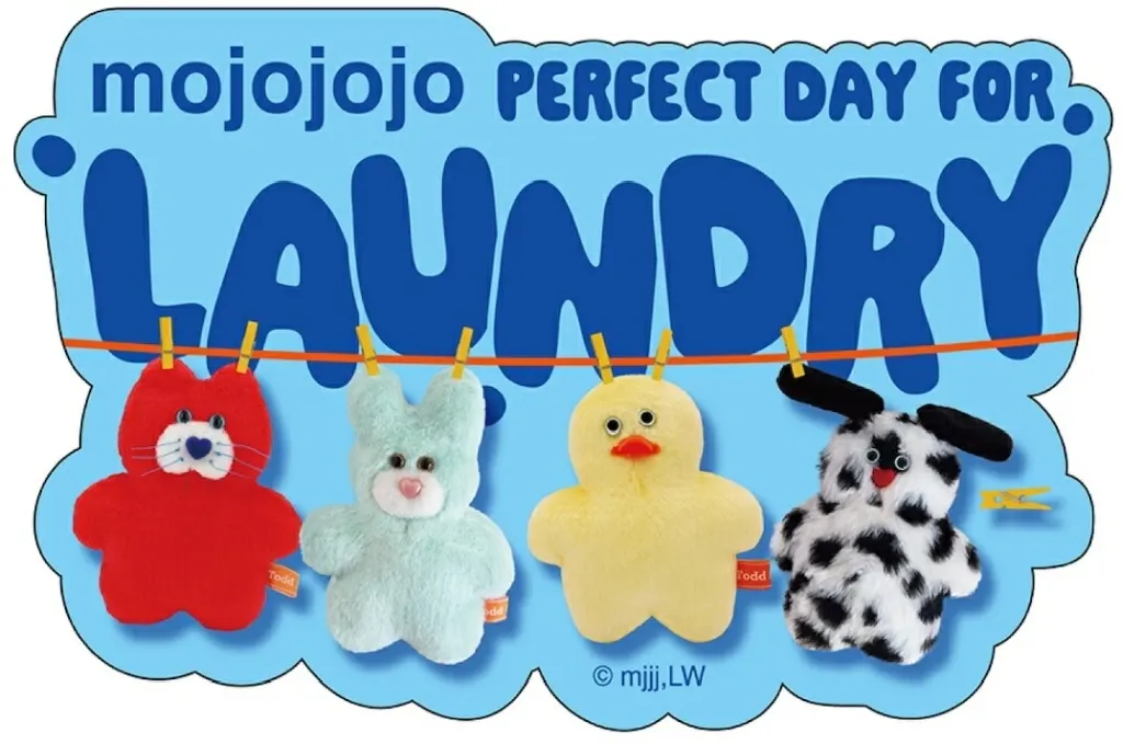 mojojojo ダイカットステッカー LAUNDRY - 公式商品画像 | AniSmile
