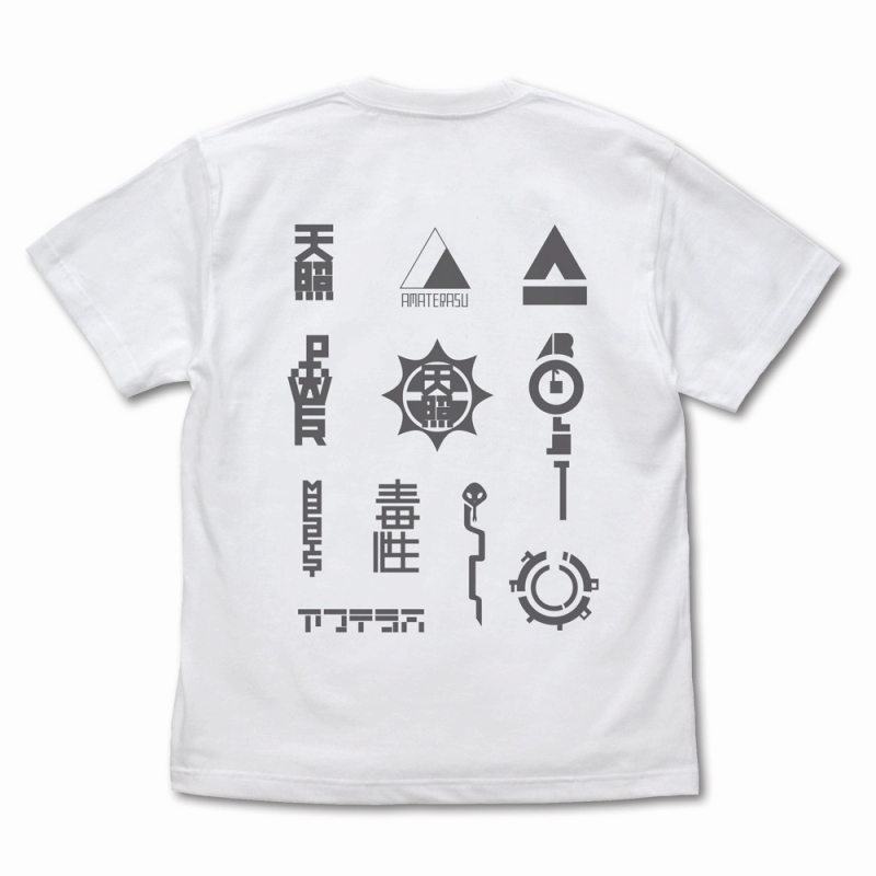 超探偵事件簿 レインコード アマテラス社 Tシャツ/WHITE-M 画像 3 | AniSmile