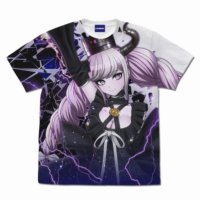超探偵事件簿 レインコード 死に神ちゃん フルグラフィックTシャツ/WHITE-M - 公式商品画像 | AniSmile