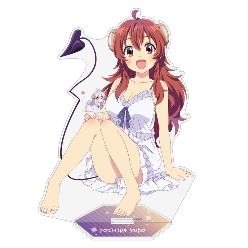 まちカドまぞく 2丁目 描き下ろし 吉田優子 アクリルスタンド(大) お泊りVer. - 公式商品画像 | AniSmile