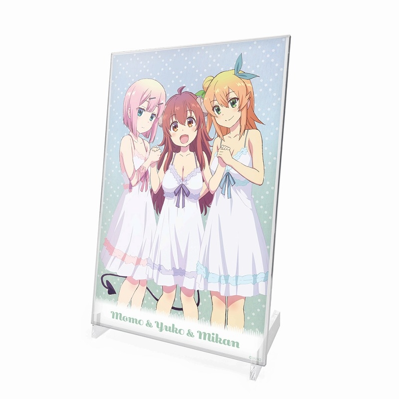 まちカドまぞく 2丁目 優子&桃&ミカン アクリルアートスタンド - 公式商品画像 | AniSmile
