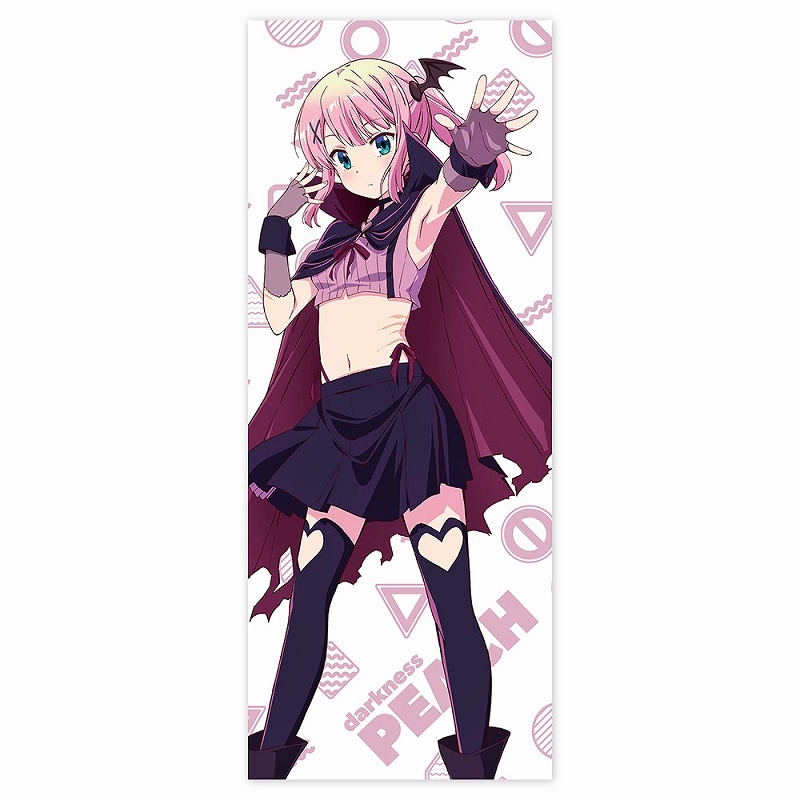 まちカドまぞく 2丁目 ダークネスピーチ ハイブリッドフェイスタオル - 公式商品画像 | AniSmile