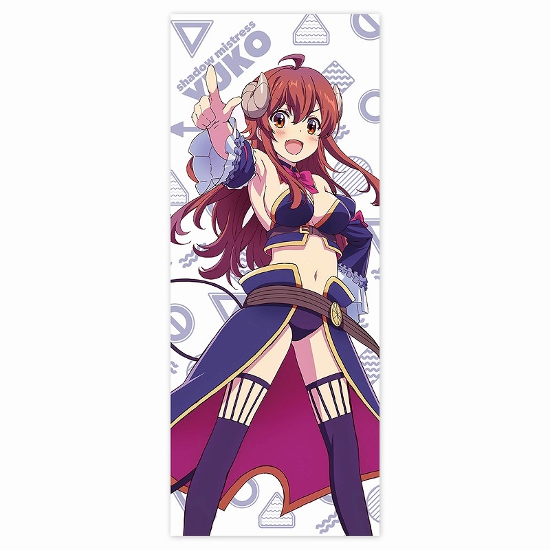 まちカドまぞく 2丁目 シャドウミストレス優子 ハイブリッドフェイスタオル - 公式商品画像 | AniSmile