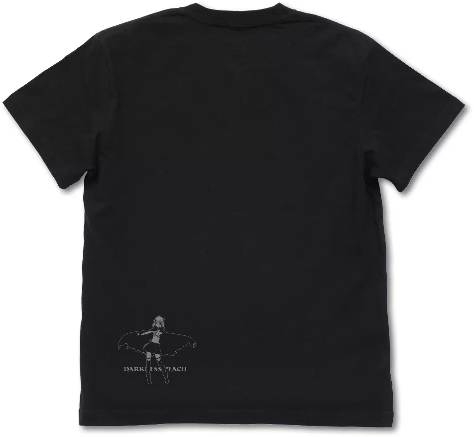 まちカドまぞく 2丁目 桃の闇堕ちTシャツ/BLACK-XL 画像 2 | AniSmile