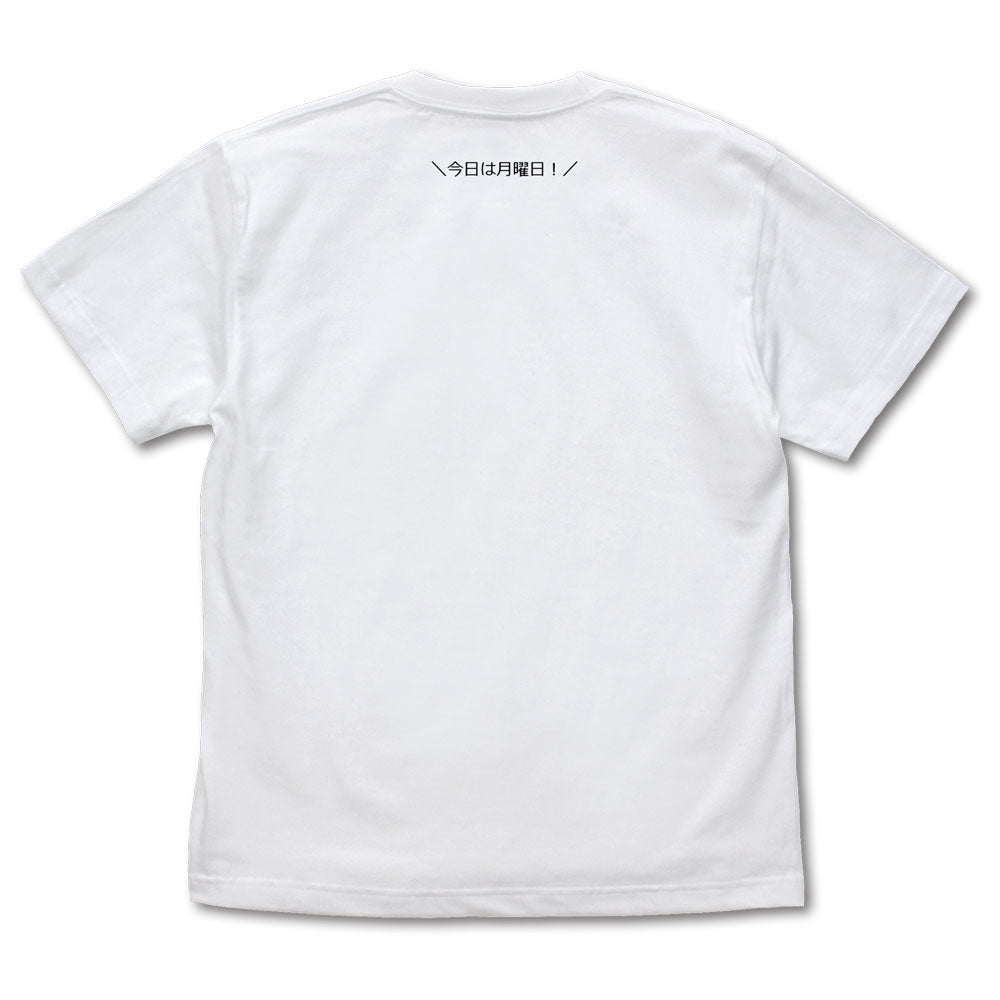まちカドまぞく スライディングマンデー Tシャツ/WHITE-S 画像 2 | AniSmile