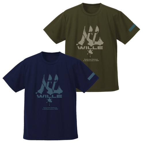 エヴァンゲリオン WILLE ドライTシャツ/OD-L - 公式商品画像 | AniSmile