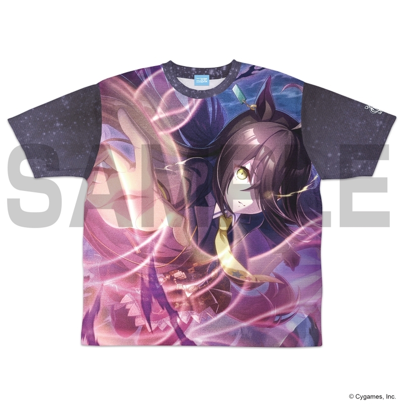 ウマ娘 プリティーダービー マンハッタンカフェ 両面フルグラフィックTシャツ/L 画像 2 | AniSmile