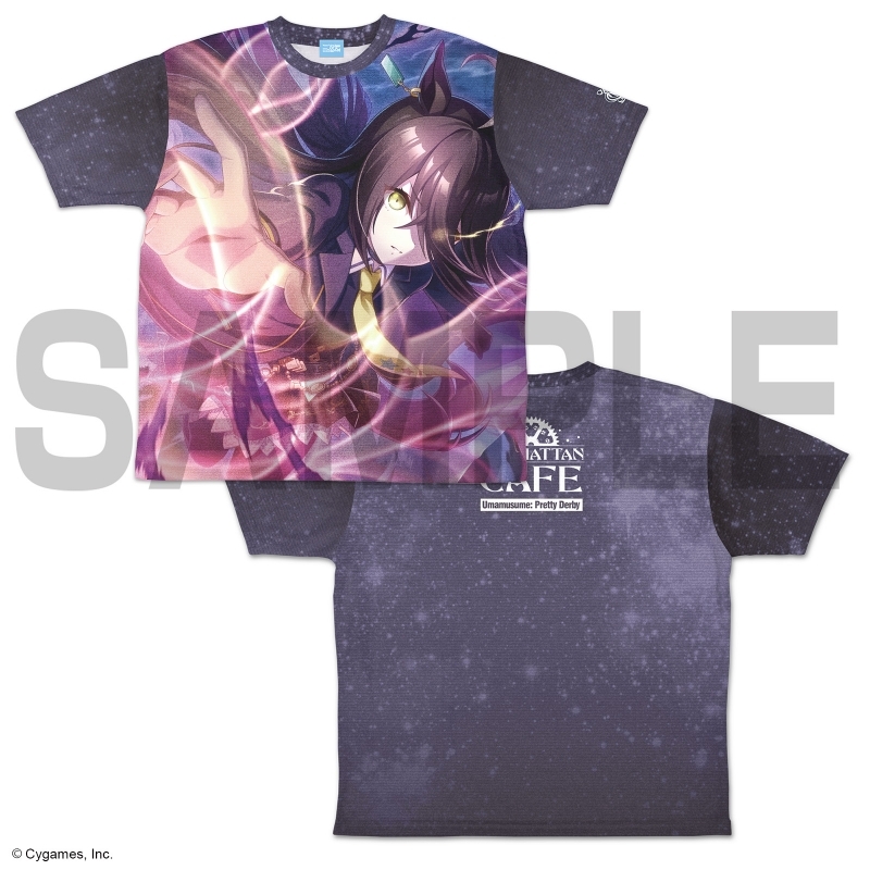 ウマ娘 プリティーダービー マンハッタンカフェ 両面フルグラフィックTシャツ/S - 公式商品画像 | AniSmile