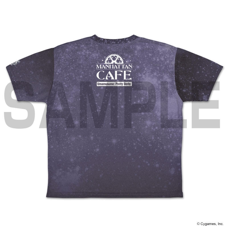 ウマ娘 プリティーダービー マンハッタンカフェ 両面フルグラフィックTシャツ/S 画像 3 | AniSmile
